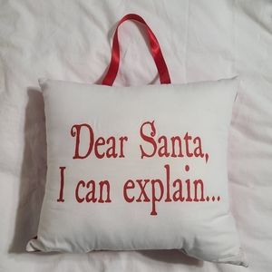 Holiday decorative pillow